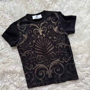 Versace Black and Gold Kids Shirt